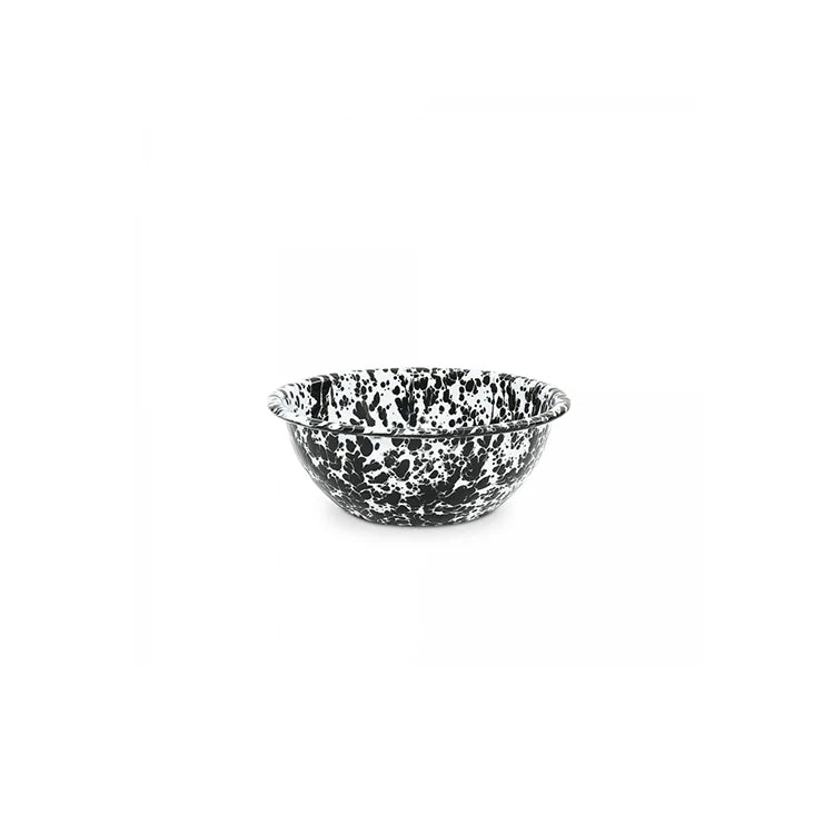 Splatter 20 oz Cereal Bowl, Black