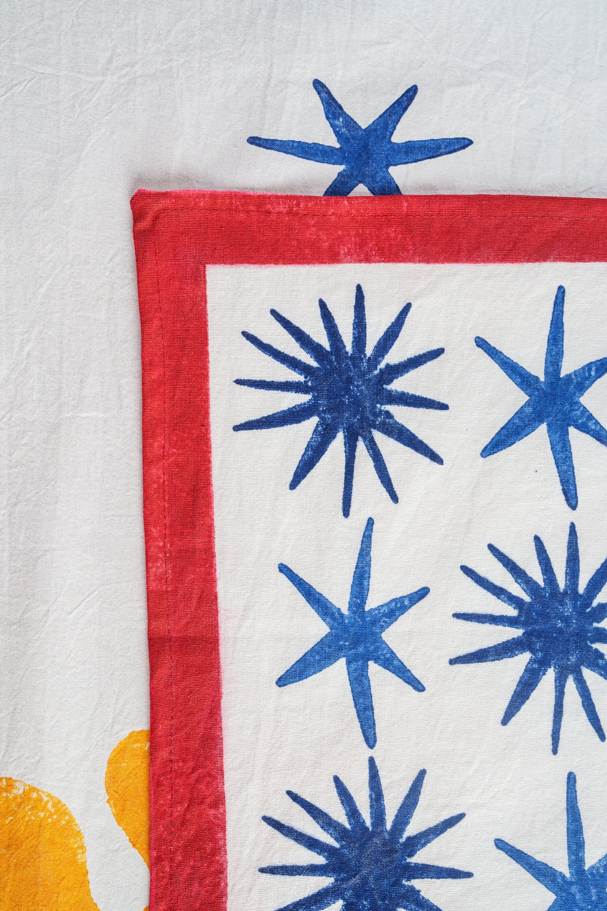 Celestial Matisse Blockprint Placemat - Thumbnail 3