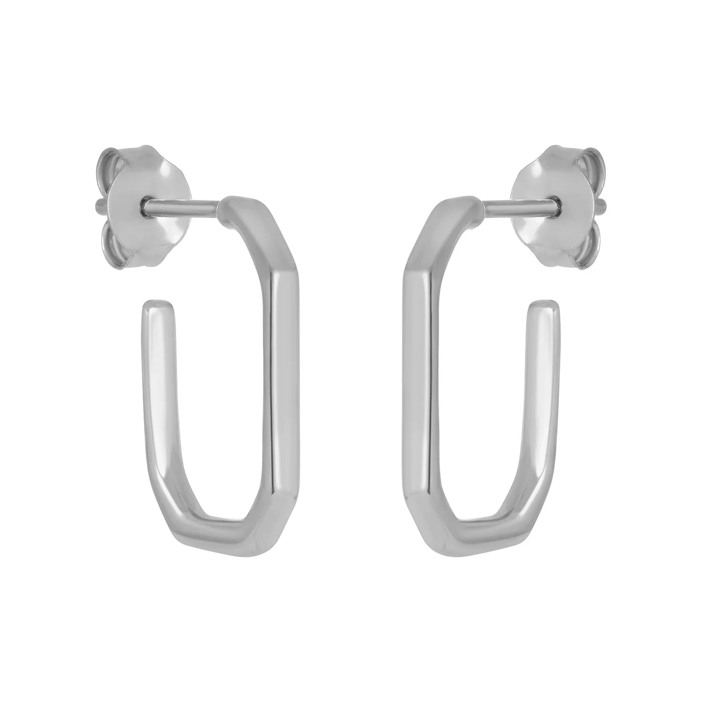 Lex Hoops Silver