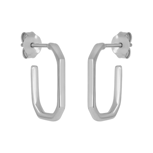 Lex Hoops Silver