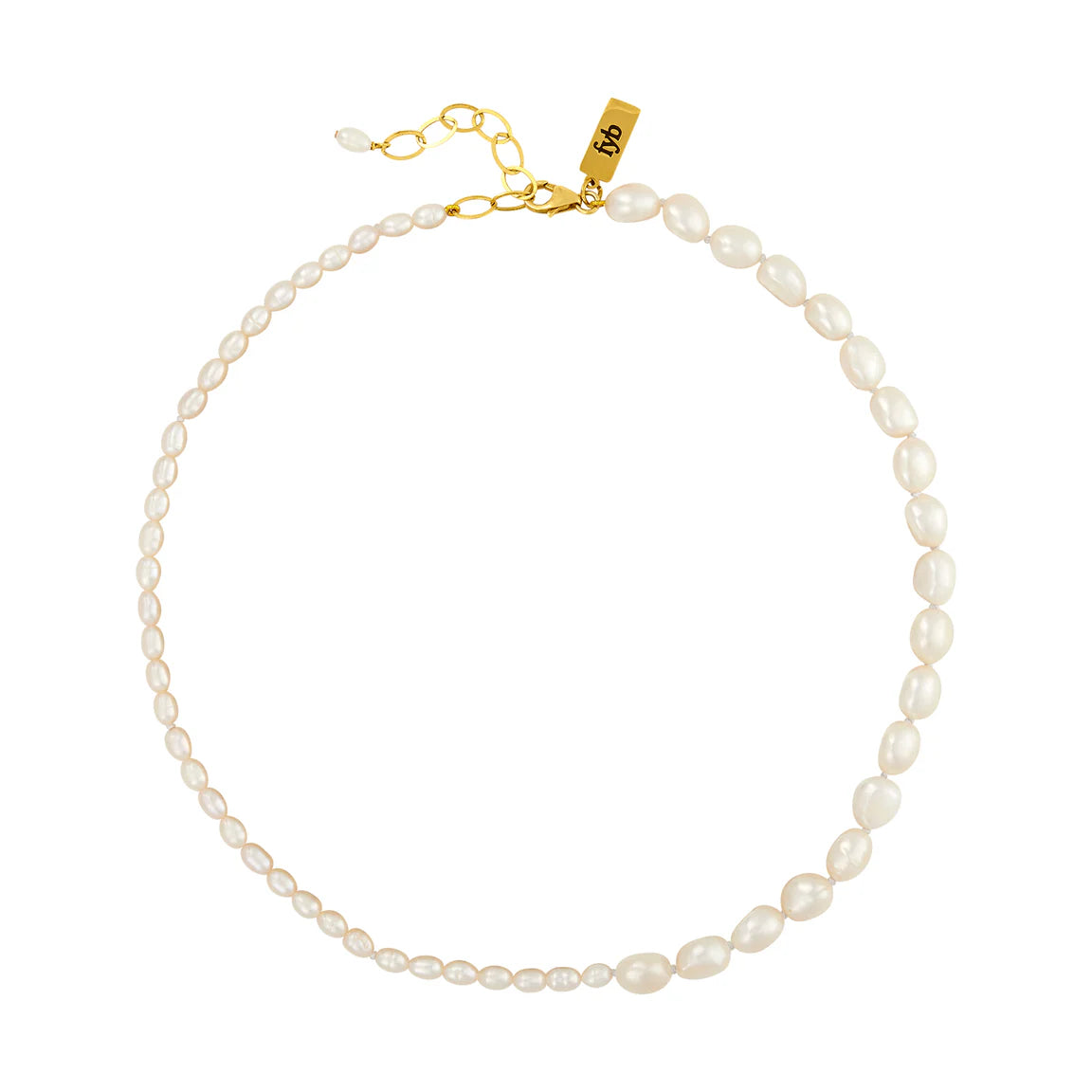 quinn necklace white