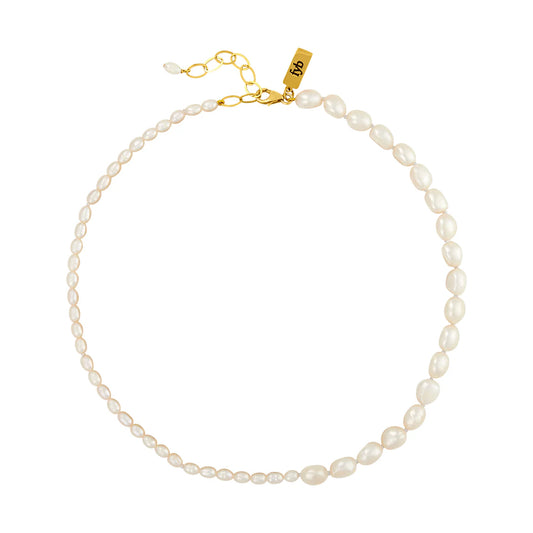 quinn necklace white