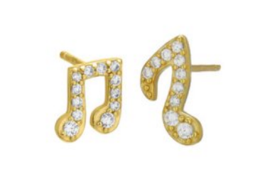 Music Note Studs