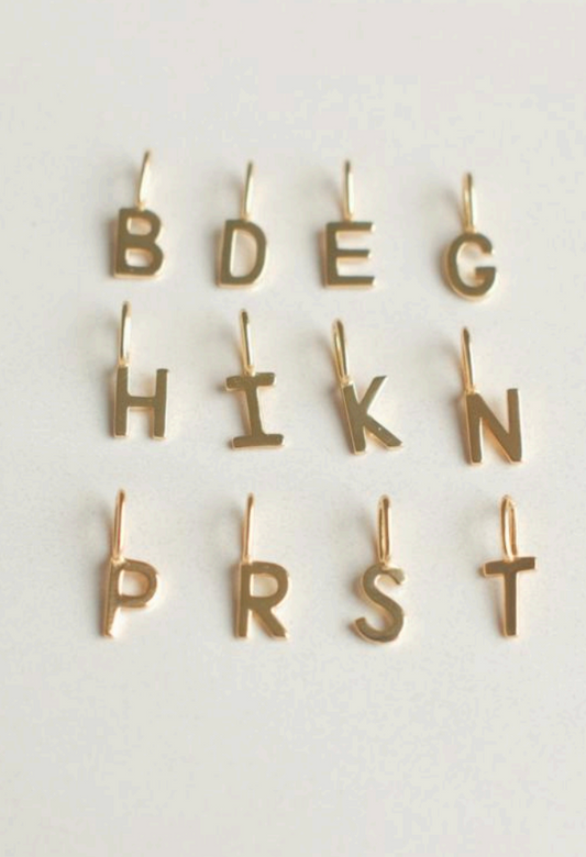 Charm Collection - Initials