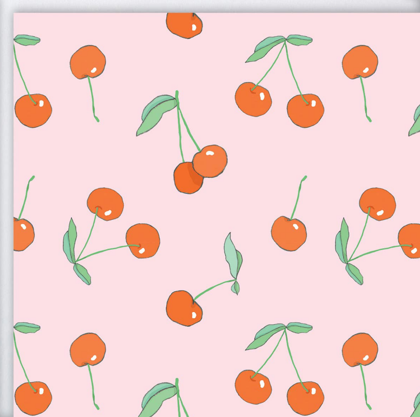 Cherries Gift Wrap - Sara Fitz
