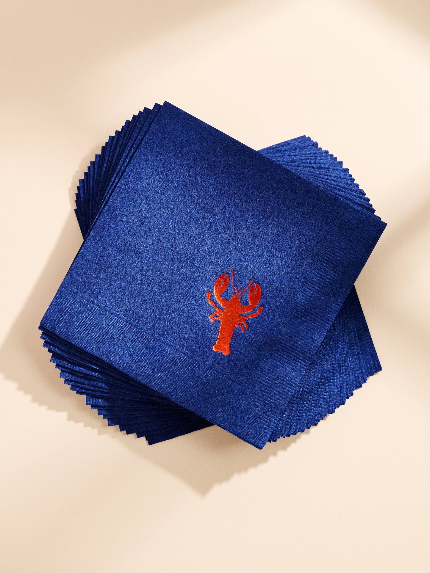 Lobster Cocktail Napkins - Set of 20