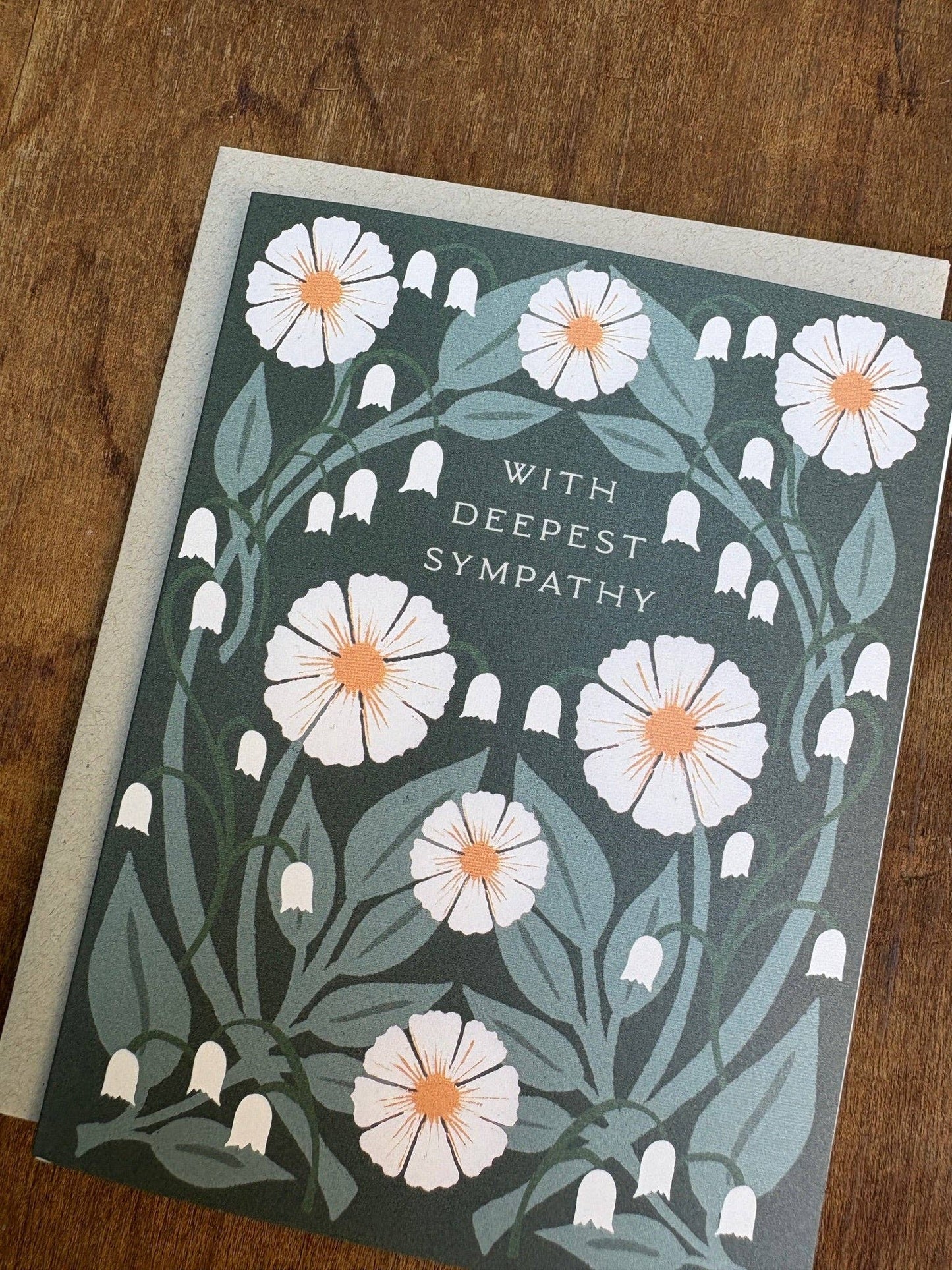 Katharine Watson - "With Deepest Sympathy," Greeting Card