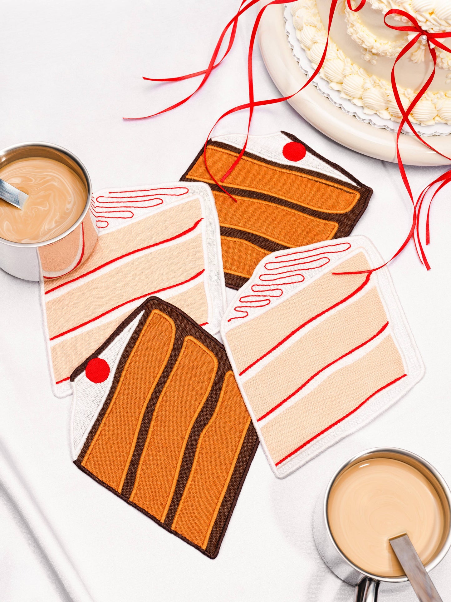 ✨NEW✨ Cake Cocktail Napkins - Set Of 4
