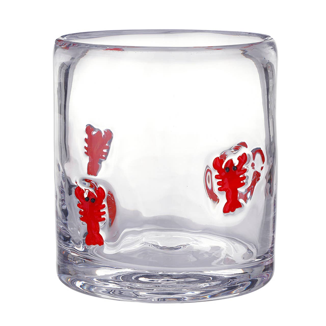 Lobster Icon Glass Tumbler