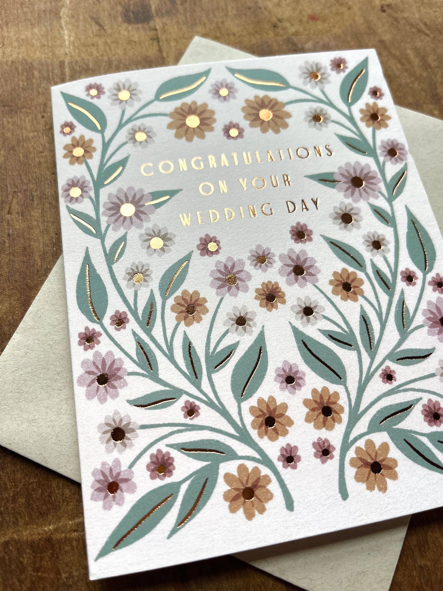 Katharine Watson - "Congratulations on Your Wedding Day," Greeting Card