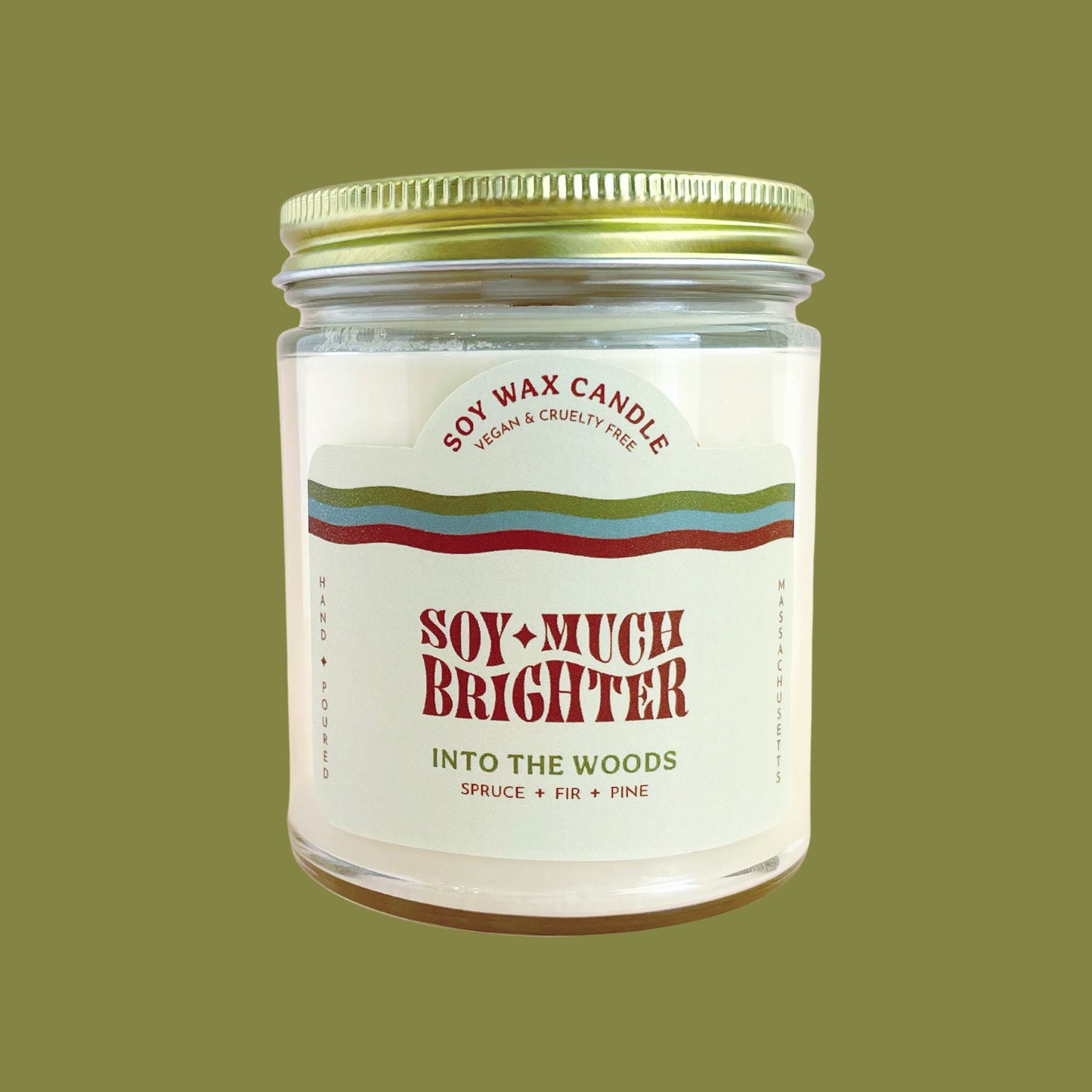 Soy Much Brighter Candle Co. - Into the Woods // Non-toxic Soy Wax Candle
