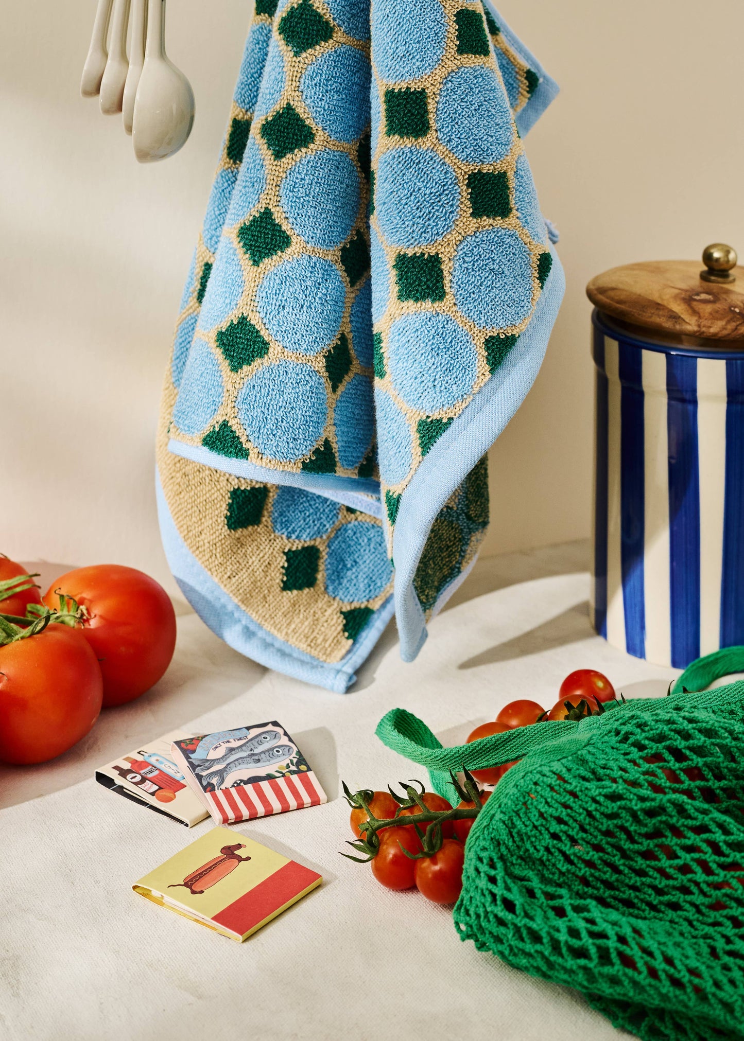Poolside Cotton Terrycloth Hand Towel