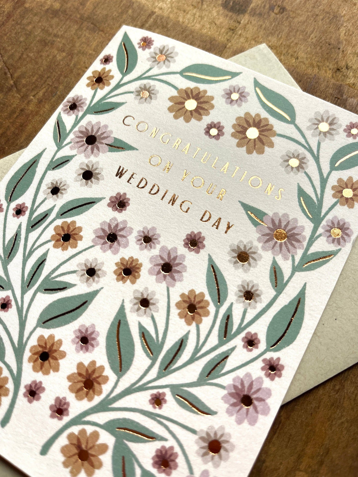 Katharine Watson - "Congratulations on Your Wedding Day," Greeting Card