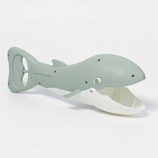 Sunny Life Sand Claws Whale Green