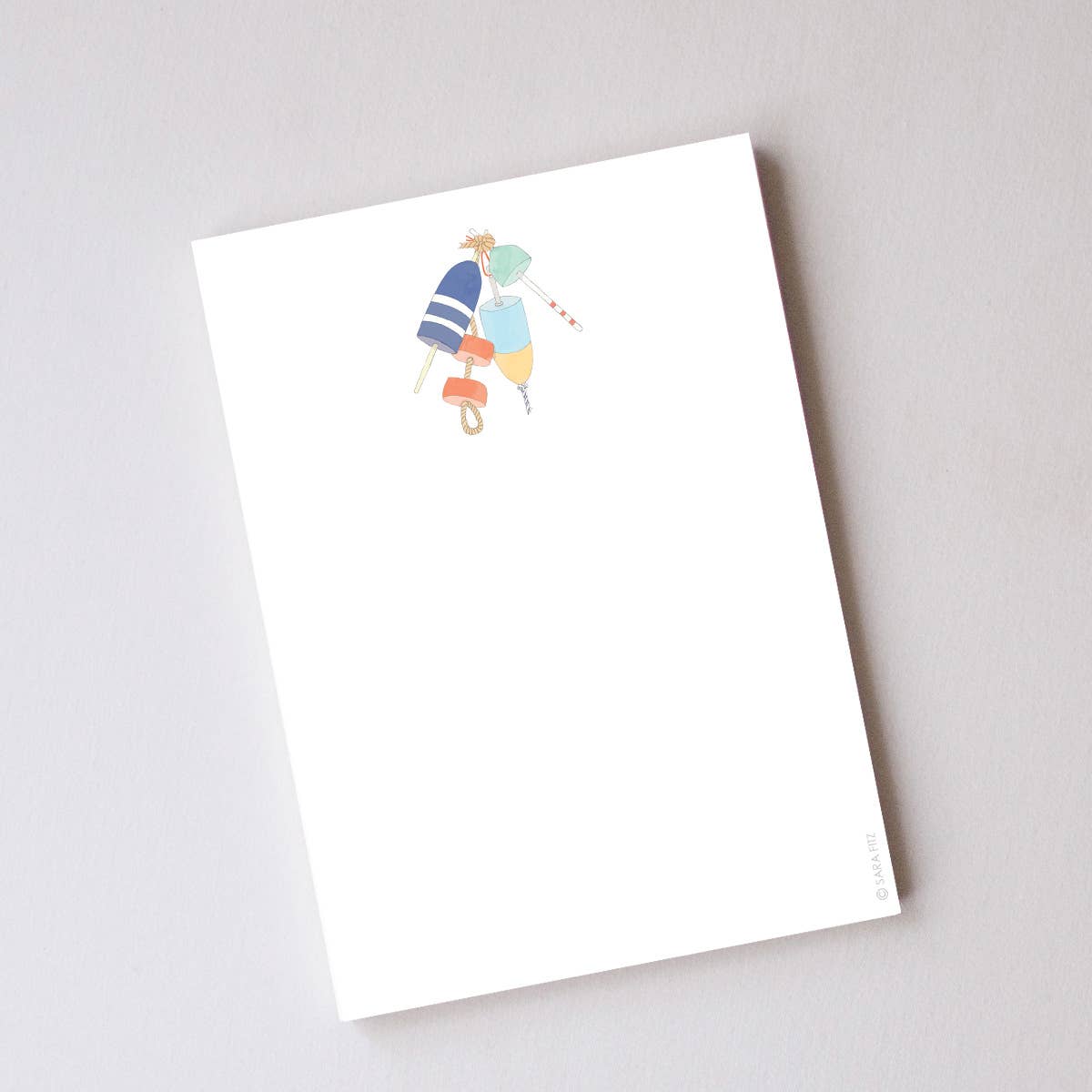 Sara Fitz Buoy Bunch Notepad