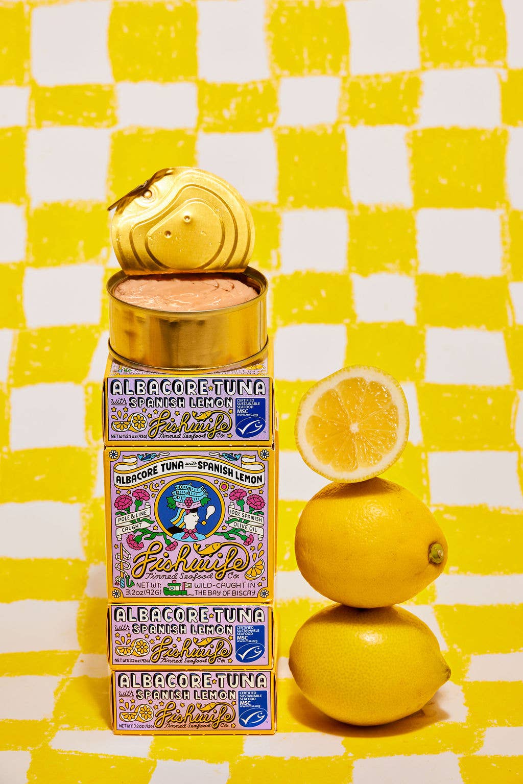 Albacore Tuna with Spanish Lemon - Fishwife Tinned Fish Co.