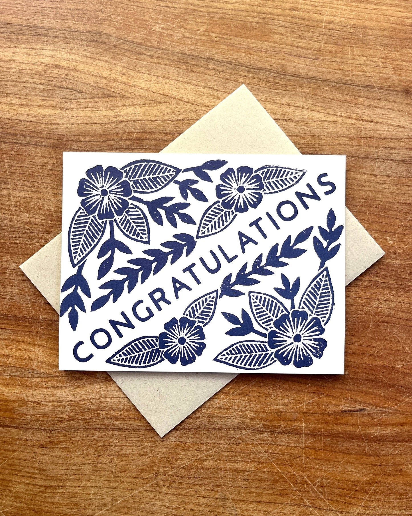 "Congratulations" Greeting Card