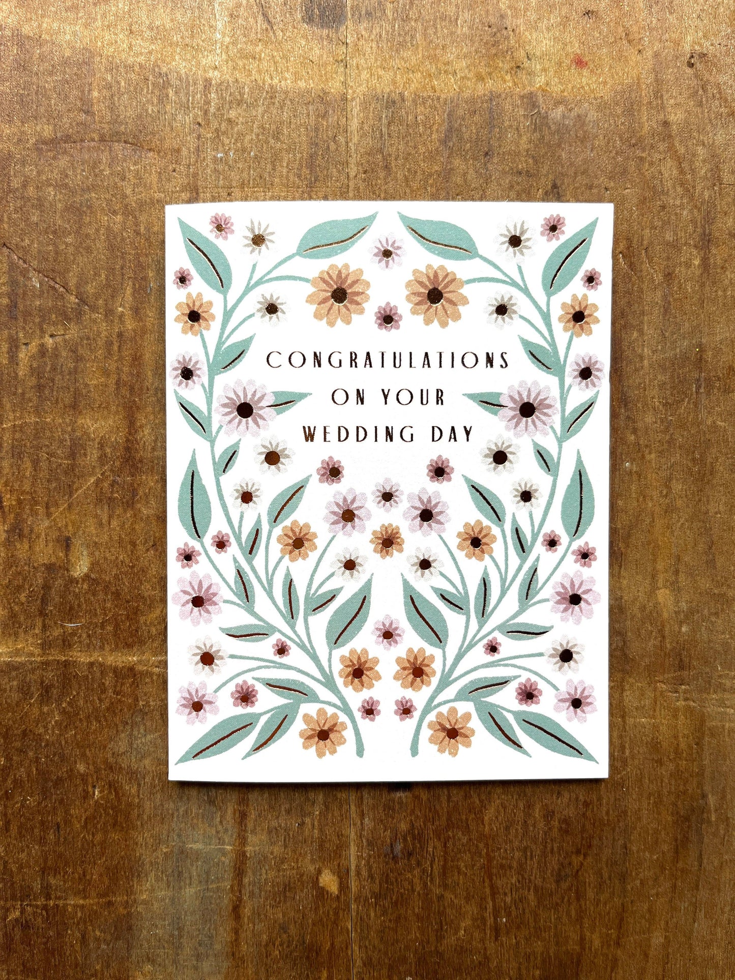Katharine Watson - "Congratulations on Your Wedding Day," Greeting Card