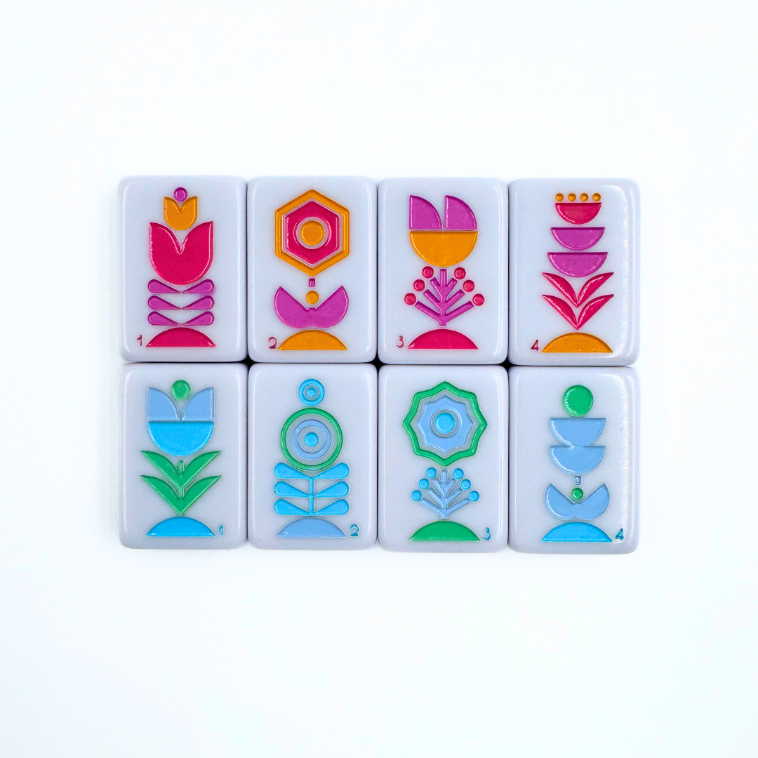 THE SCANDINAVIAN FOLK ART SERIES | Mahjong with Nordic Style