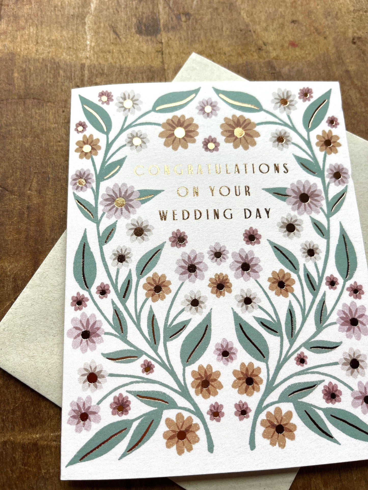 Katharine Watson - "Congratulations on Your Wedding Day," Greeting Card