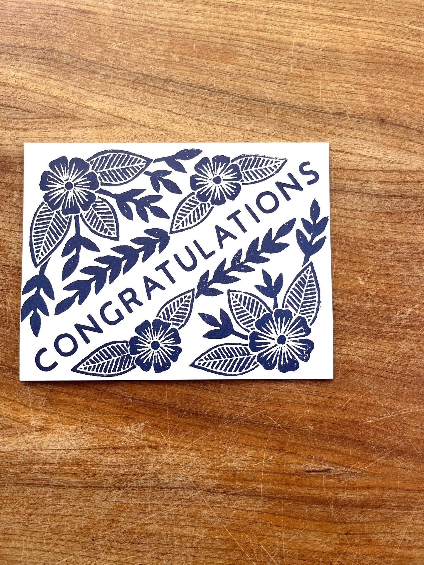 "Congratulations" Greeting Card