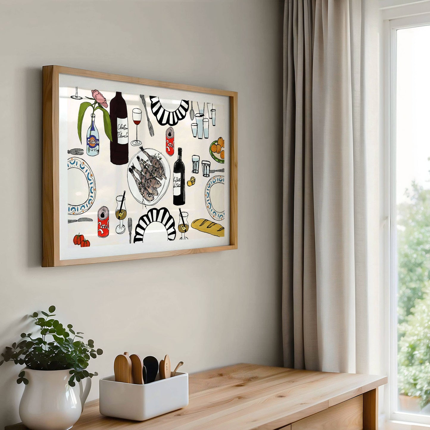 "Coke and a Smile", Giclée Fine Art Print