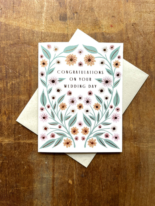 Katharine Watson - "Congratulations on Your Wedding Day," Greeting Card