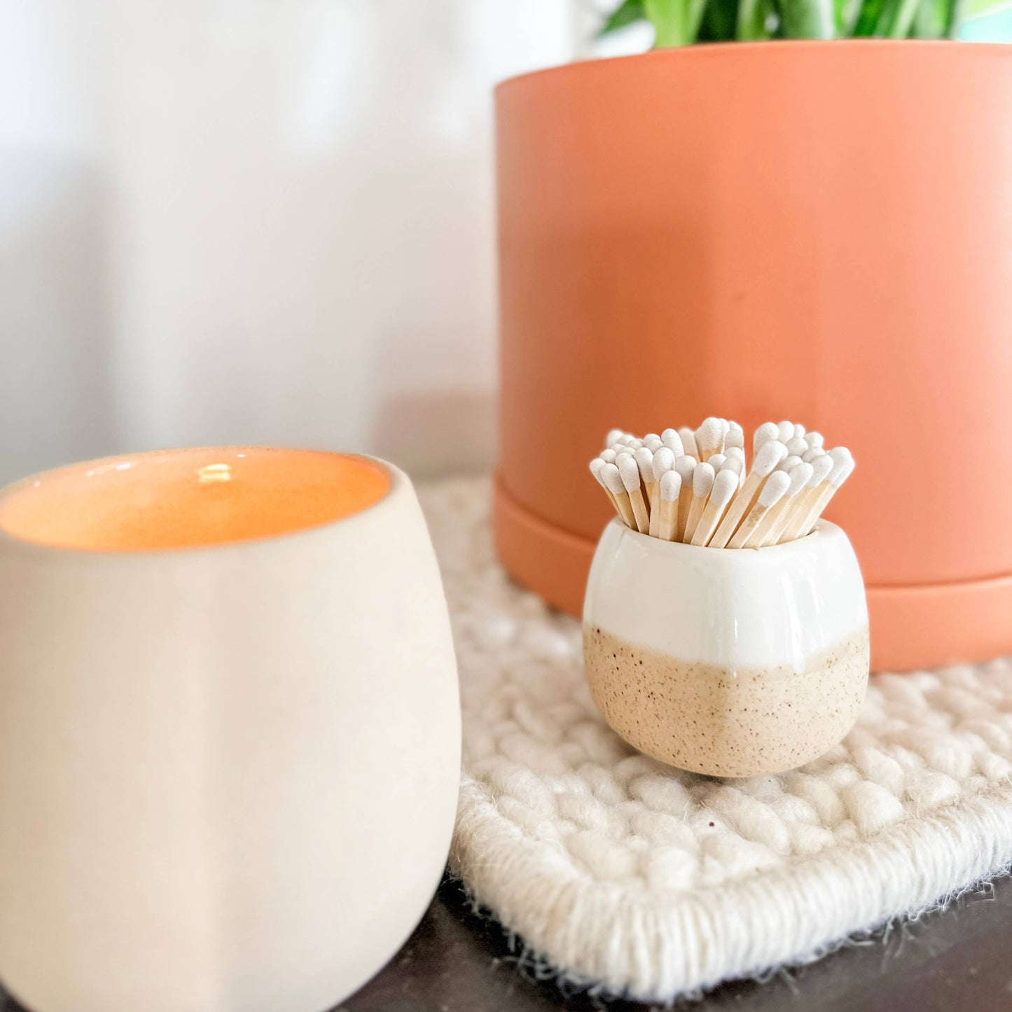 Moonlight Makers - Ceramic Match Holders - With or Without Matches - 5 Colors