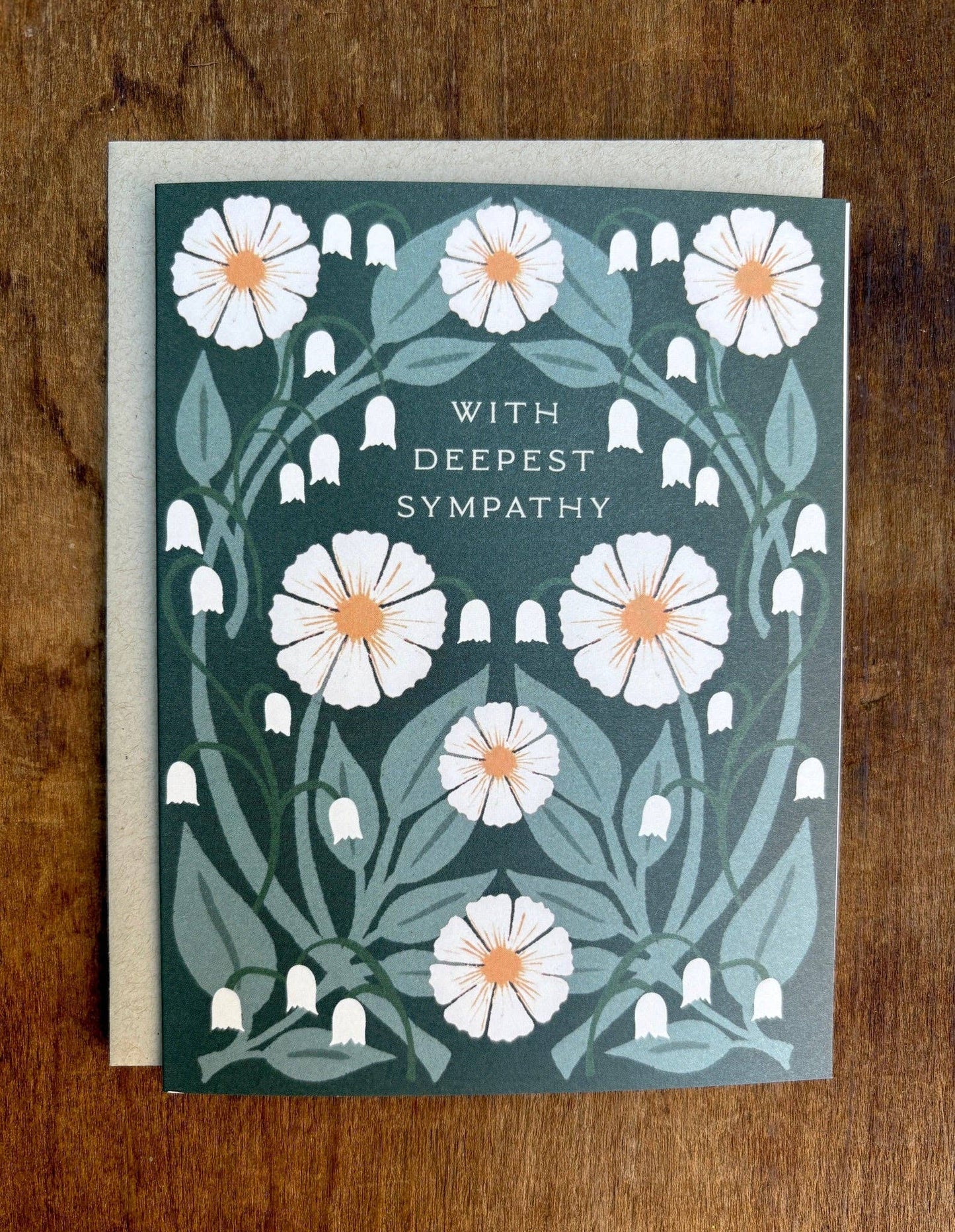 Katharine Watson - "With Deepest Sympathy," Greeting Card