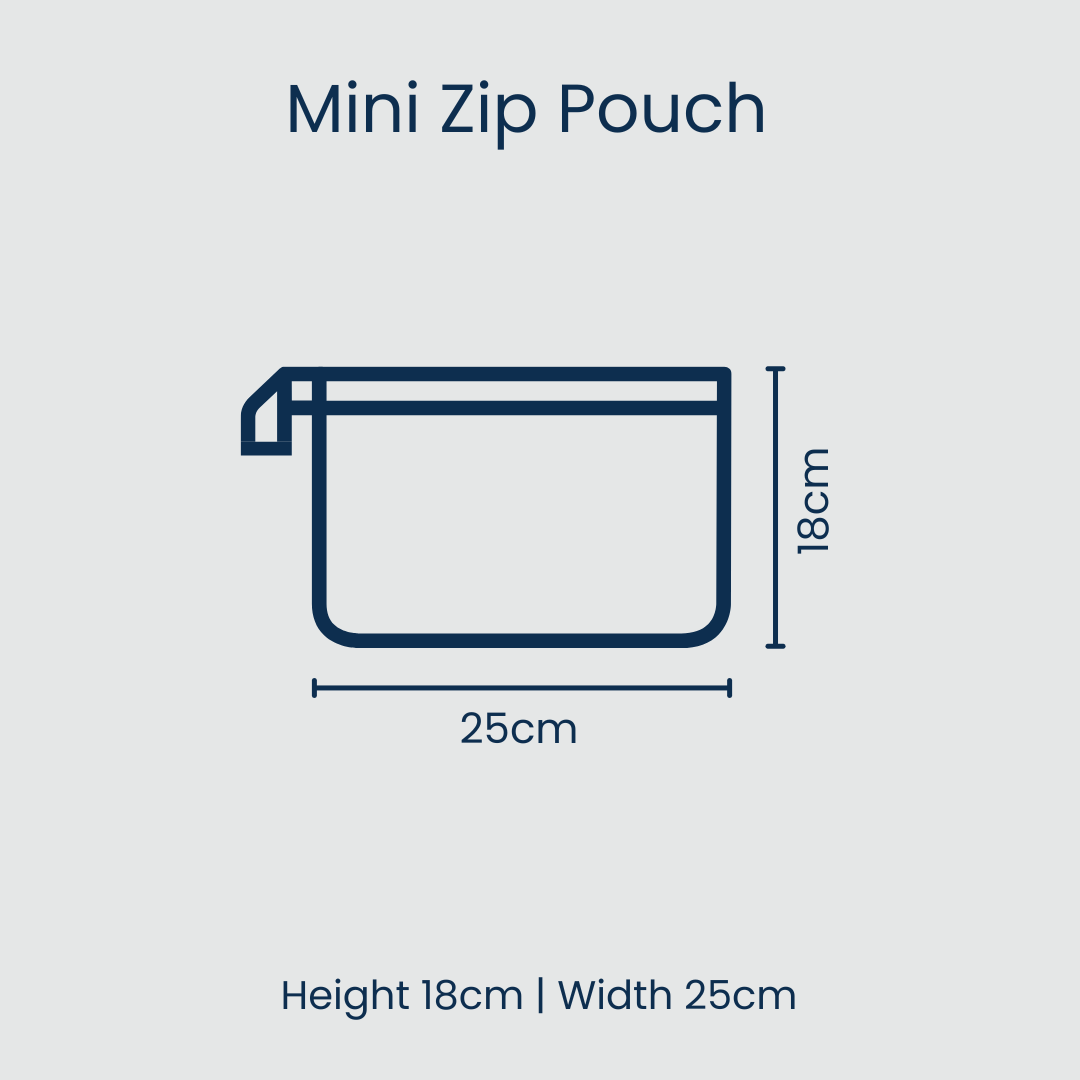 Chains Mini Zip Pouch