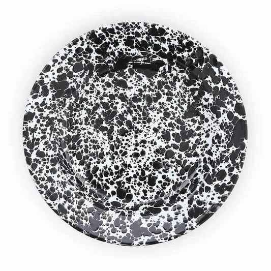 Splatter 20 oz Cereal Bowl, Black