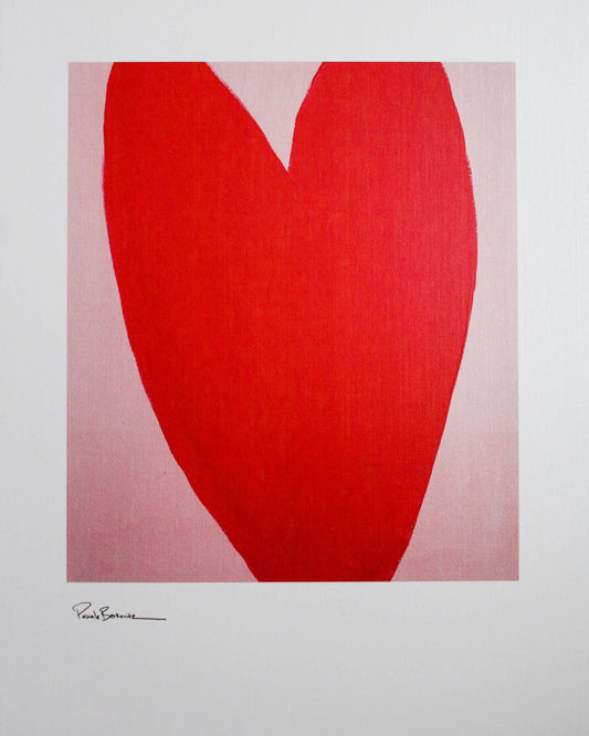 Pascale Berkowitz Studio Art - Red Heart Giclée Fine Art Print