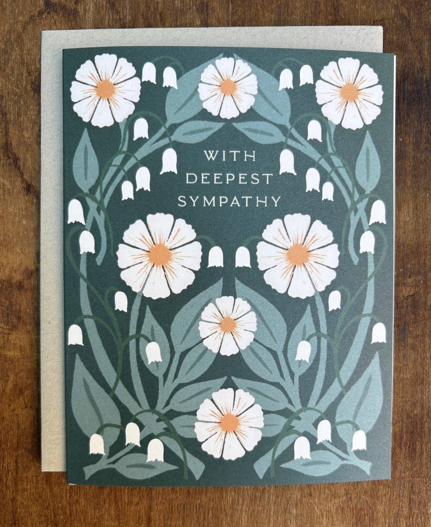 Katharine Watson - "With Deepest Sympathy," Greeting Card
