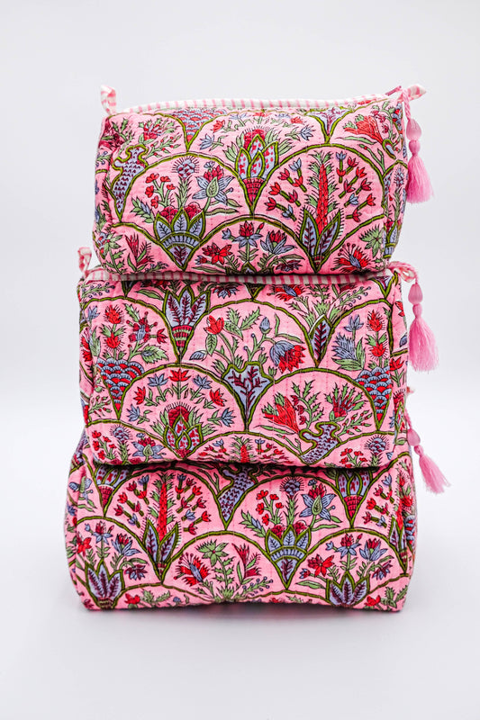 Pink Arch Toiletry Bag