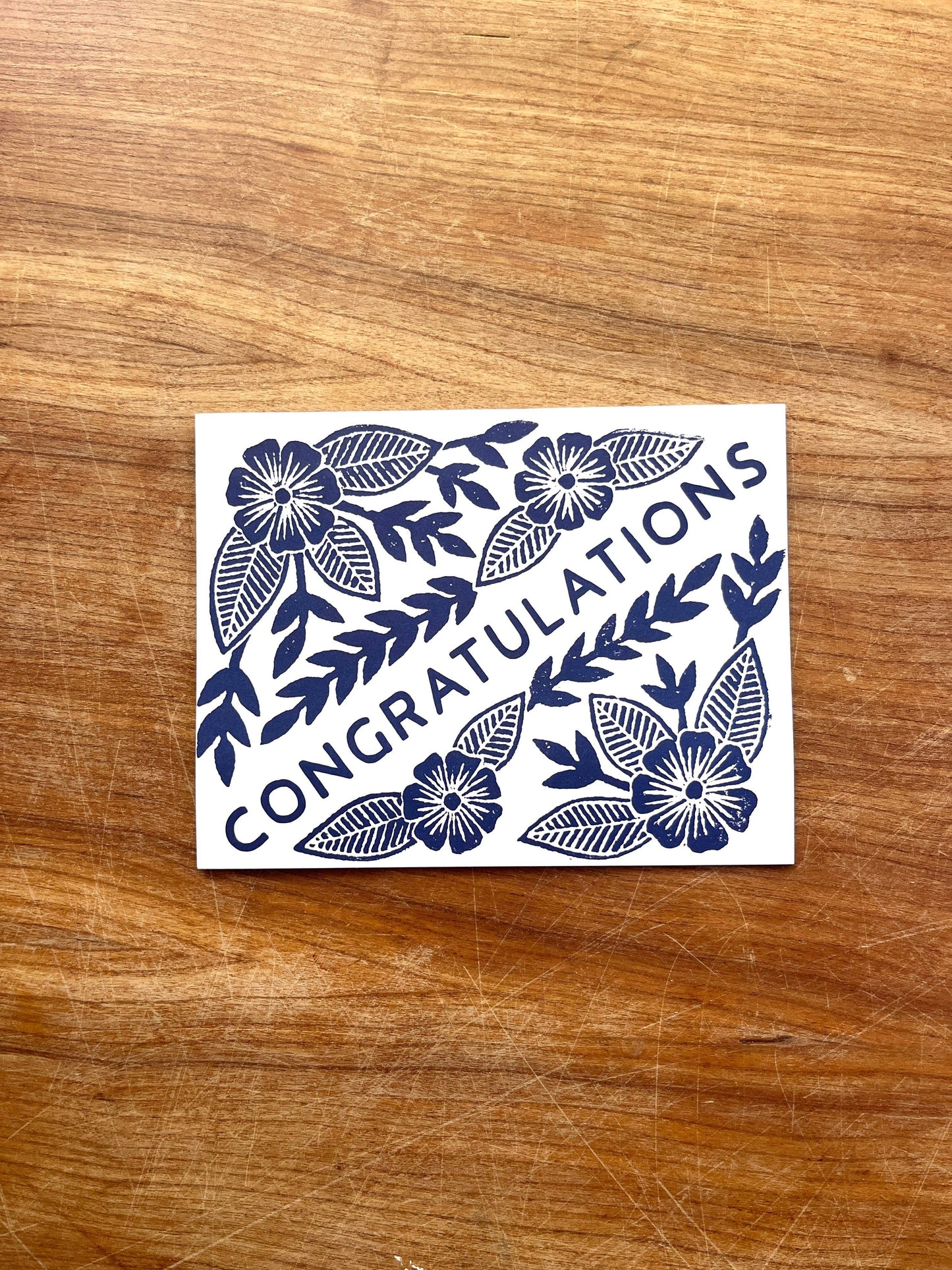 "Congratulations" Greeting Card