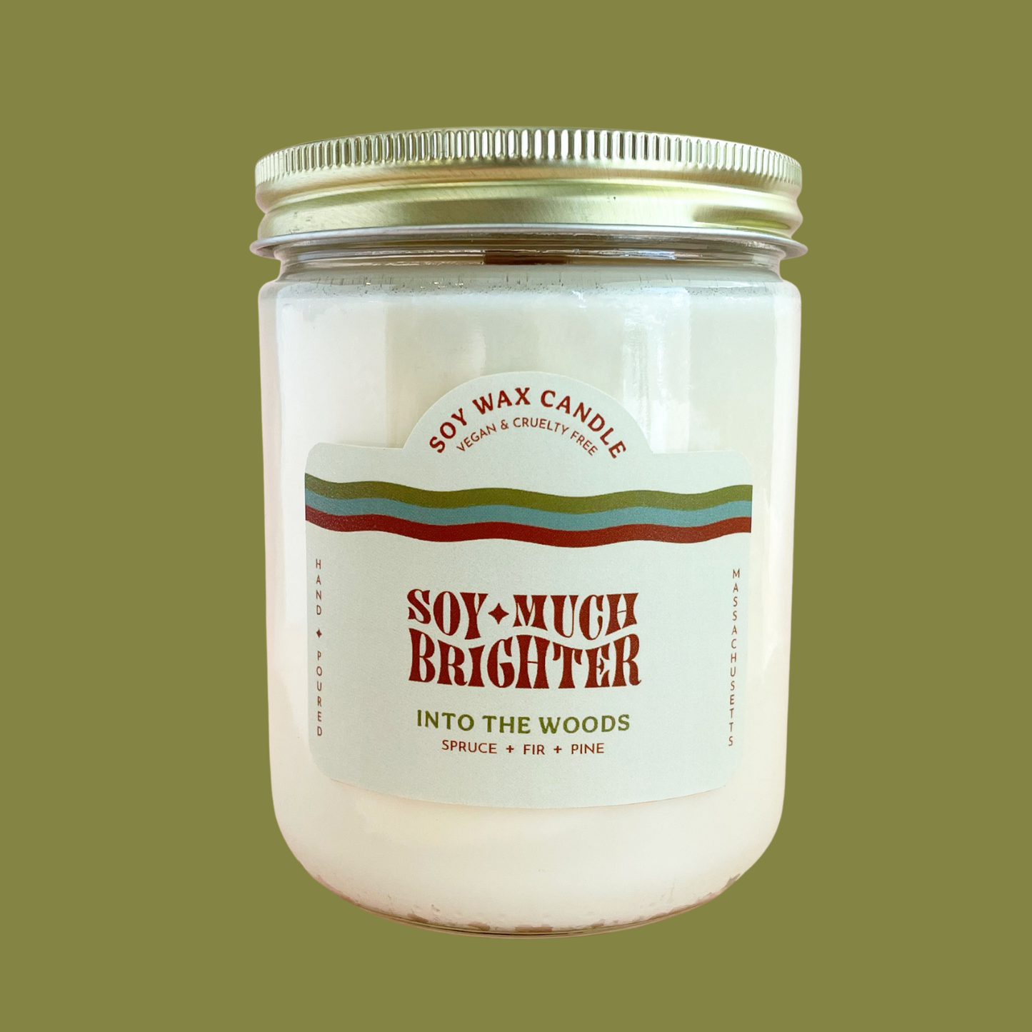 Soy Much Brighter Candle Co. - Into the Woods // Non-toxic Soy Wax Candle