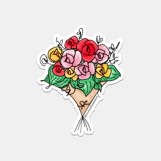 Flower Bouquet Sticker